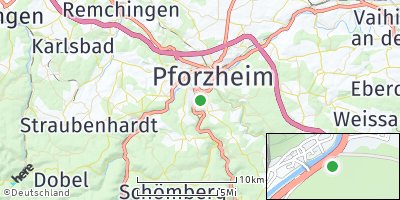 Google Map of Dillweißenstein