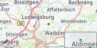 Google Map of Aldingen