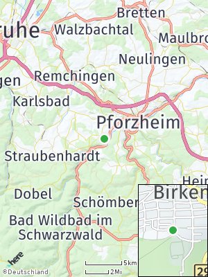 Here Map of Birkenfeld