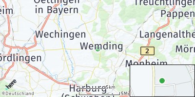 Google Map of Wemding