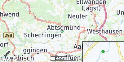 Google Map of Abtsgmünd