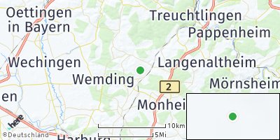 Google Map of Otting bei Donauwörth