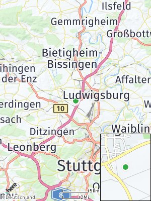 Here Map of Möglingen