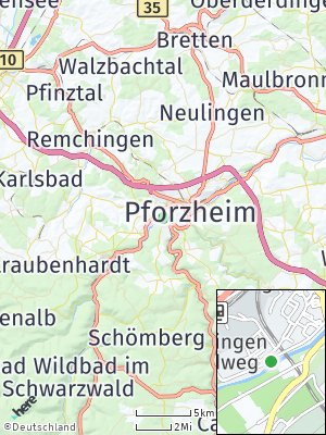 Here Map of Brötzingen