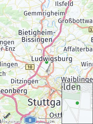 Here Map of Pflugfelden