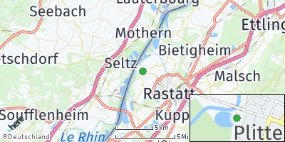 Google Map of Plittersdorf
