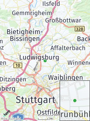 Here Map of Grünbühl