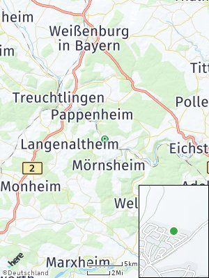 Here Map of Solnhofen