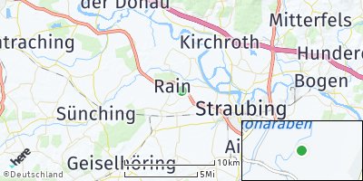 Google Map of Atting bei Straubing