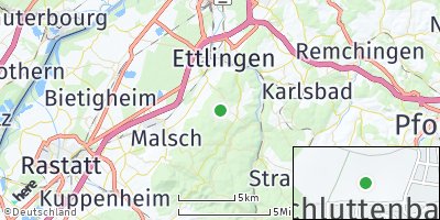 Google Map of Schluttenbach