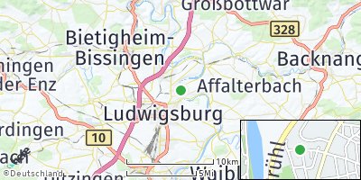 Google Map of Neckarweihingen