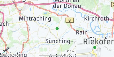 Google Map of Riekofen