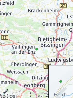 Here Map of Oberriexingen