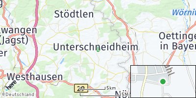 Google Map of Unterschneidheim