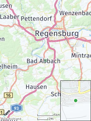 Here Map of Bad Abbach