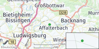 Google Map of Erdmannhausen