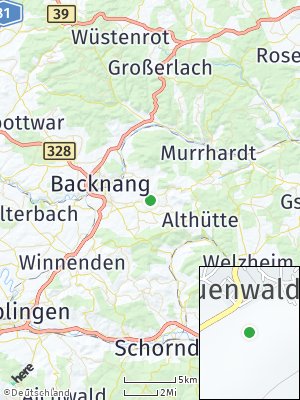 Here Map of Auenwald