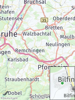 Here Map of Kämpfelbach