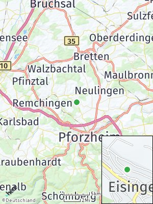 Here Map of Eisingen