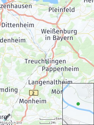 Here Map of Treuchtlingen