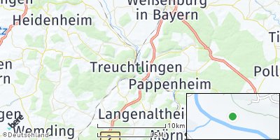 Google Map of Treuchtlingen