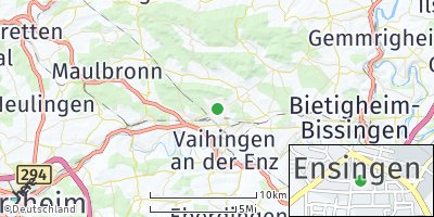 Google Map of Ensingen