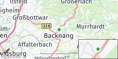 Google Map of Strümpfelbach