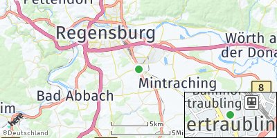 Google Map of Obertraubling