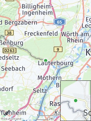 Here Map of Scheibenhardt