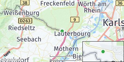 Google Map of Scheibenhardt