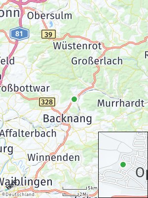 Here Map of Oppenweiler