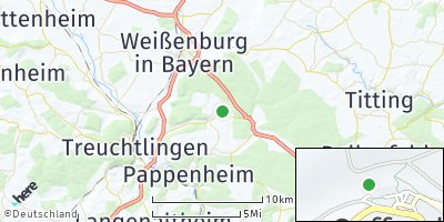 Google Map of Suffersheim in Bayern