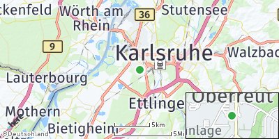 Google Map of Oberreut