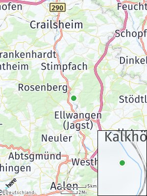 Here Map of Kalkhöfe