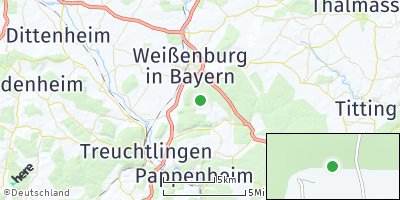 Google Map of Haardt in Bayern