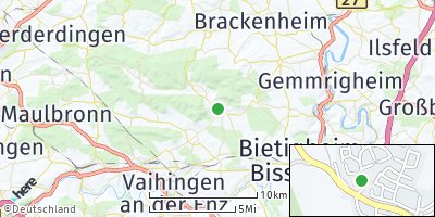 Google Map of Hohenhaslach
