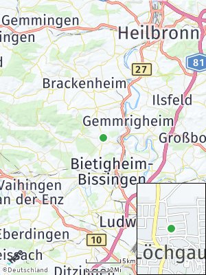 Here Map of Löchgau