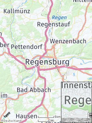 Here Map of Regensburg