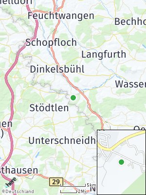 Here Map of Mönchsroth