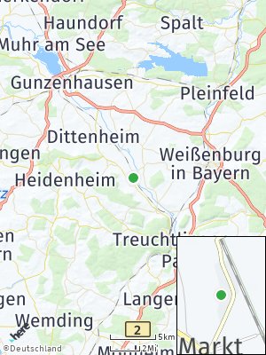 Here Map of Markt Berolzheim