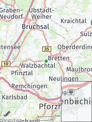 Here Map of Dürrenbüchig