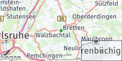 Google Map of Dürrenbüchig