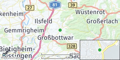 Google Map of Oberstenfeld