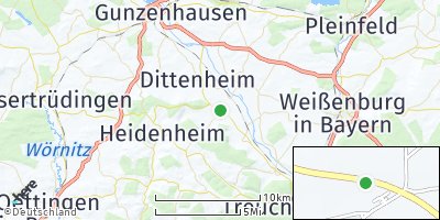 Google Map of Meinheim