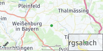 Google Map of Burgsalach