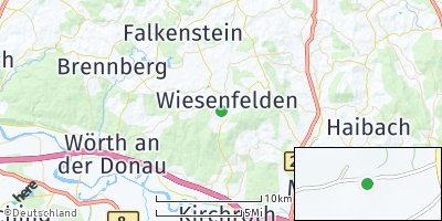 Google Map of Wiesenfelden