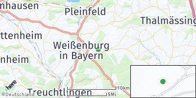 Google Map of Kehl in Bayern