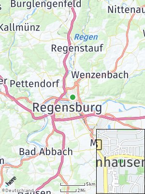 Here Map of Reinhausen