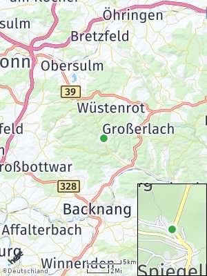 Here Map of Spiegelberg