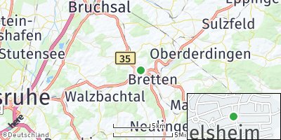 Google Map of Diedelsheim